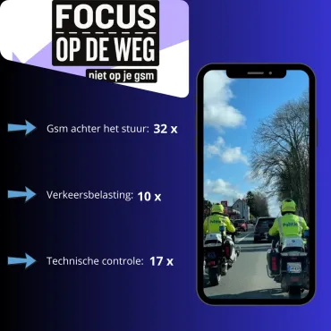 focus op de weg