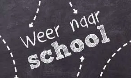weer naar school