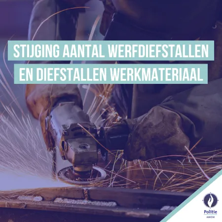 Visual werfdiefstallen en diefstallen werkmateriaal