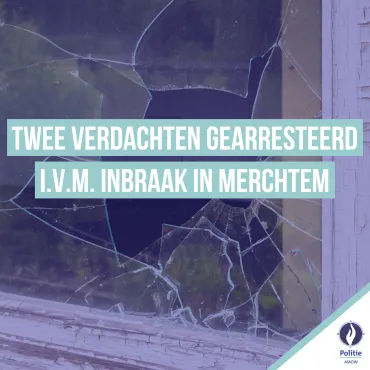 Twee verdachten gearresteerd in Merchtem