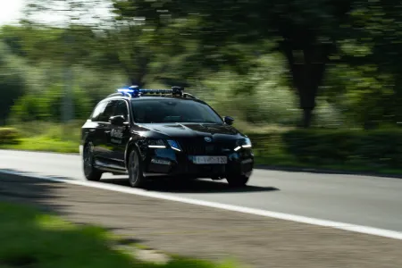 Semi -anonieme Skoda RS PZ K-L-M