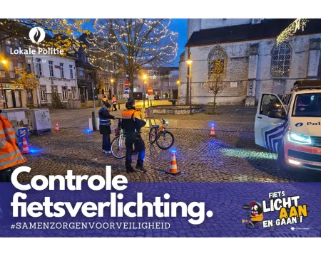 Actie fietsverlichting Londerzeel