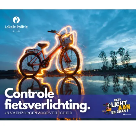 Controle Fietsverlichting 05/12/24 