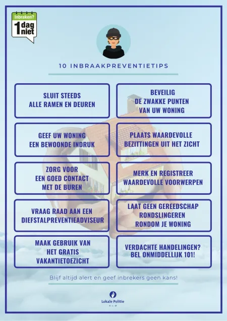 10 inbraakpreventietips