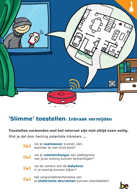 Slimme toestellen - inbraak vermijden pagina 1