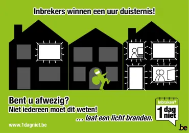 winteruur inbraak: inbrekers winnen extra uur duisternis.