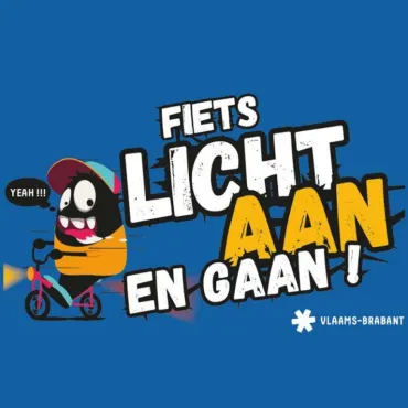 fietslicht aan en gaan