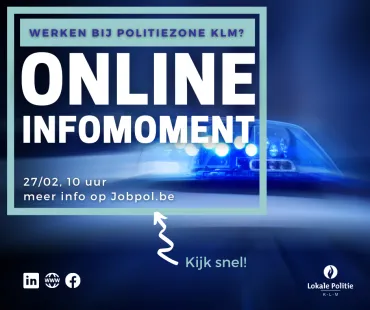 Online infomoment 27/02