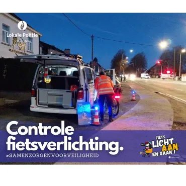 Actie fietsverlichting Meise