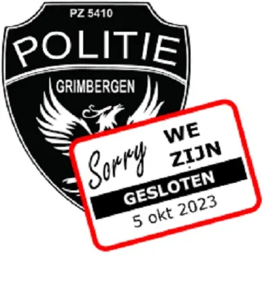 Uitzonderlijk gesloten 5 oktober 2023