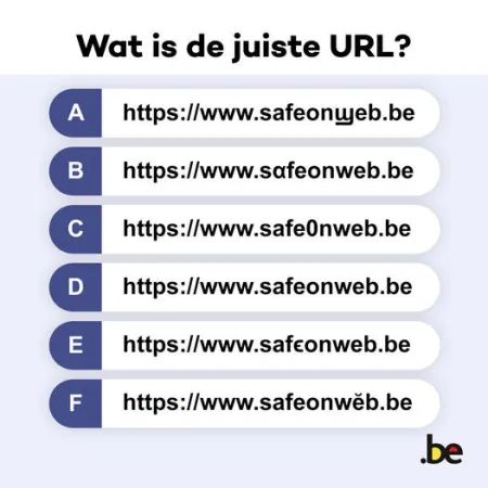 Juiste URL