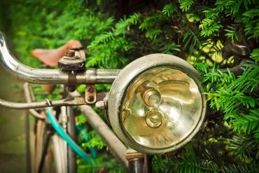 Oud fietslicht