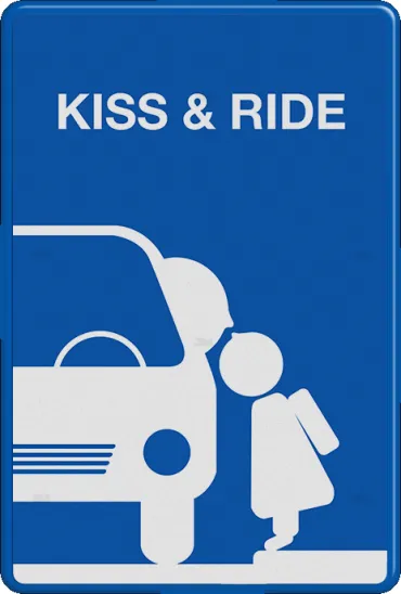 Kiss and ride zone
