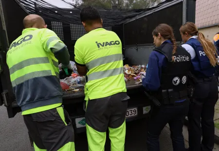 Gezamenlijke actie Politie Gent en IVAGO