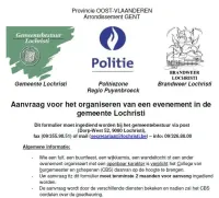 Evenementenformulier