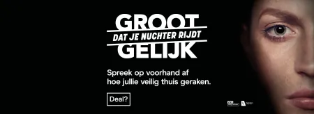 Groot Gelijk dat je drugsvrij rijdt 