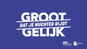 Groot gelijk dat je nuchter rijdt