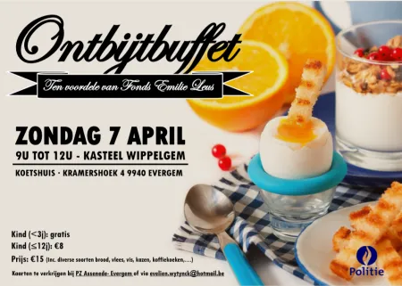 Affiche ontbijt