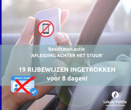 Resultaten actie Afleiding