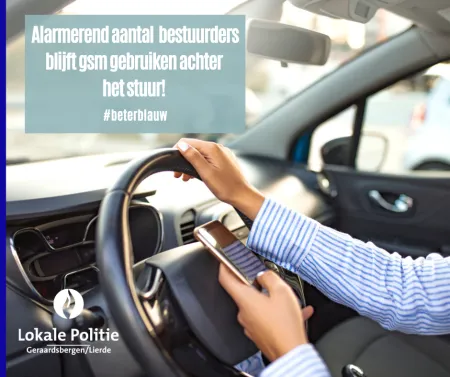 gsm achter het stuur