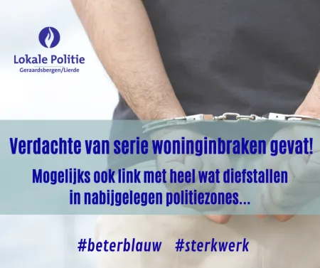 Verdachte gevat!