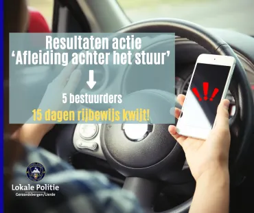 Gsm achter het stuur