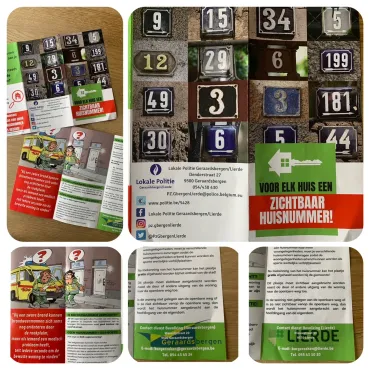 Flyers huisnummer 
