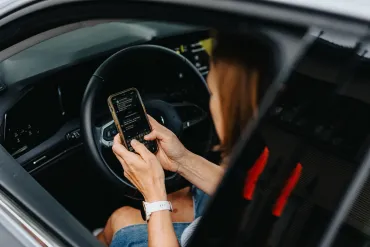 GSM-gebruik in auto