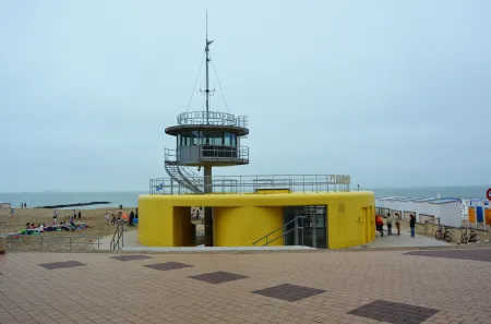 Foto van het strandpaviljoen