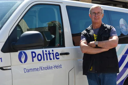 Eddy David na 38 jaar met pensioen bij de politie