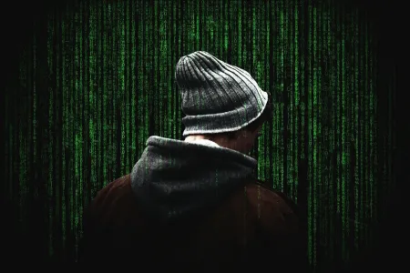 Beeld cybercrimineel