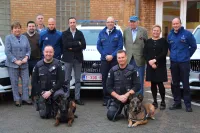 Splinternieuwe wagens voor hondenpolitie