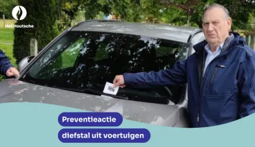 preventieactie diefstal uit voertuig