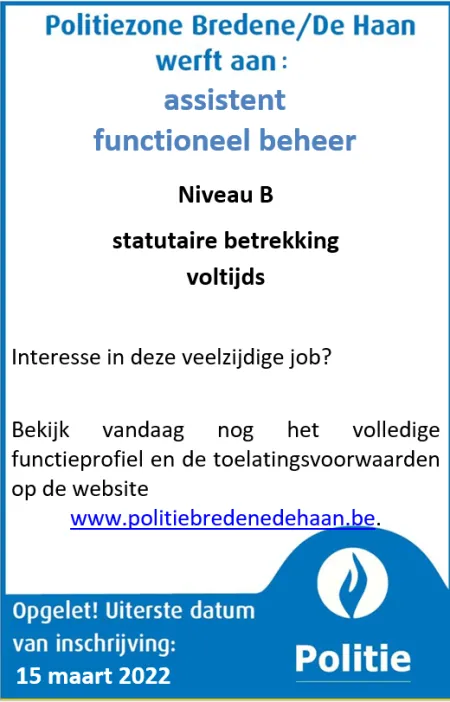 Affiche ass functioneel beheer