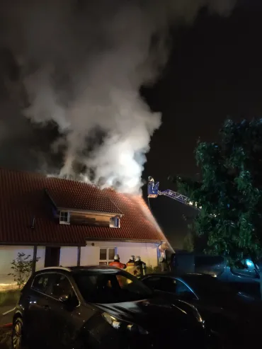 Brand door blikseminslag