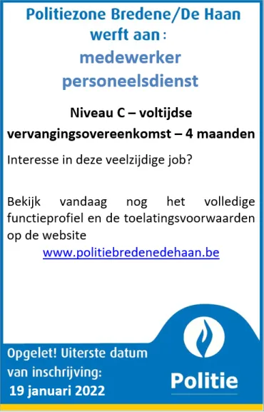 Affiche Niv C - 4 maanden