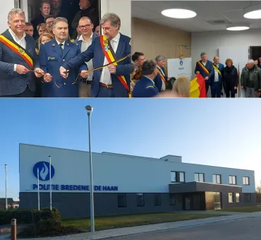 nieuw politiecommissariaat Bredene/De Haan
