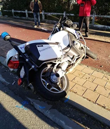Het ongeval met de moto