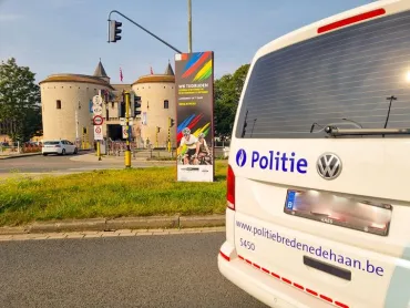 wereldkampioenschap tijdrijden politie kruispoort brugge