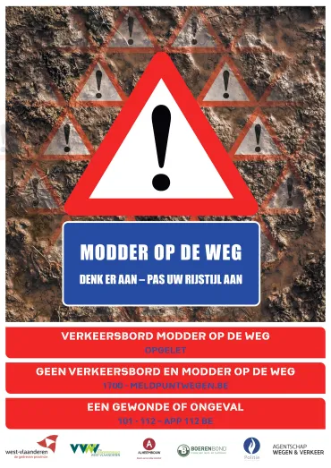 Affiche - Campagne Modder op de Weg