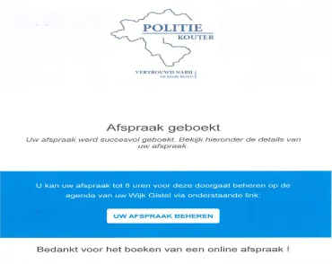 digitale afspraak