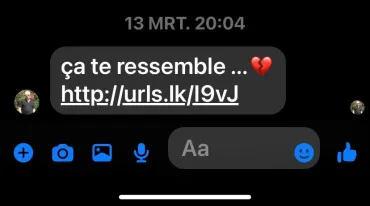 phising via messenger