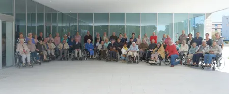 Groepsfoto bezoek Dunecluze namiddag