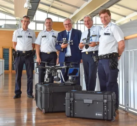 Groepsfoto drones 