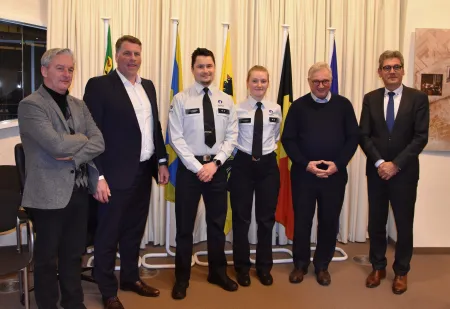 groepsfoto eedaflegging 2 maart 2020 politieraad 