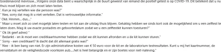 Oplichtingsgesprek