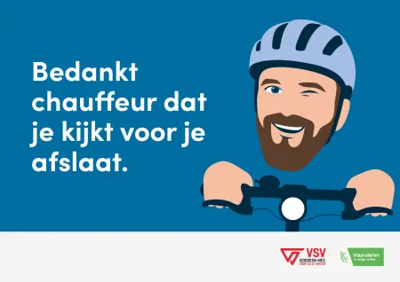 campagnebeeld fiets veilig 