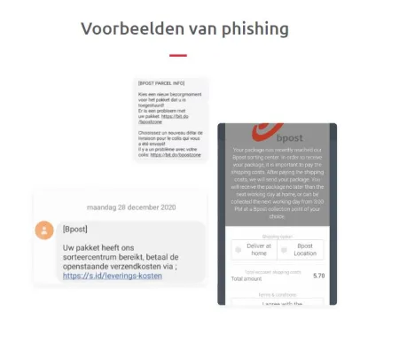 phishing bpost 
