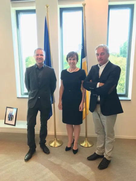 werkbezoek Europol
