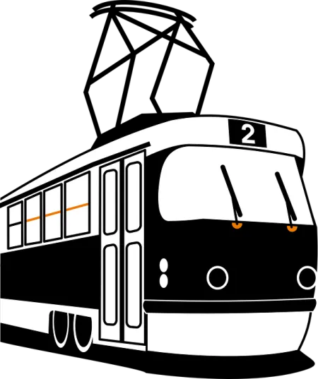tram clipart 
